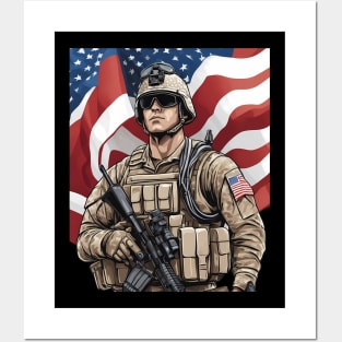 american hero Posters and Art